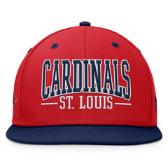 St. Louis Cardinals Fanatics Fundamental Bold Snapback Hat Outlet