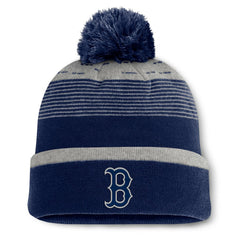 Boston Red Sox Fanatics Fundamental Gradient Cuffed Knit Hat with Pom Outlet