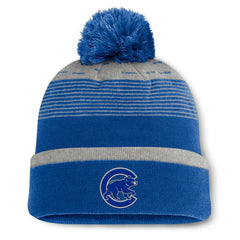 Chicago Cubs Fanatics Fundamental Gradient Cuffed Knit Hat with Pom Outlet