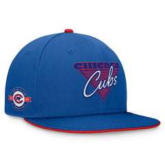 Chicago Cubs Fanatics Fundamental Tri-Script Fitted Hat for sale