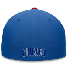 Chicago Cubs Fanatics Fundamental Tri-Script Fitted Hat for sale