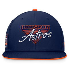 Houston Astros Fanatics Fundamental Tri-Script Fitted Hat Online