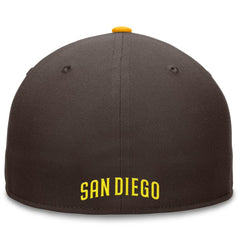 San Diego Padres Fanatics Fundamental Tri-Script Fitted Hat Sale