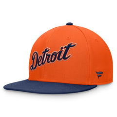 Detroit Tigers Fanatics Fundamental Two-Tone Fitted Hat Discount