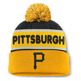 Pittsburgh Pirates Fanatics Heritage Cuffed Knit Hat with Pom Near Me