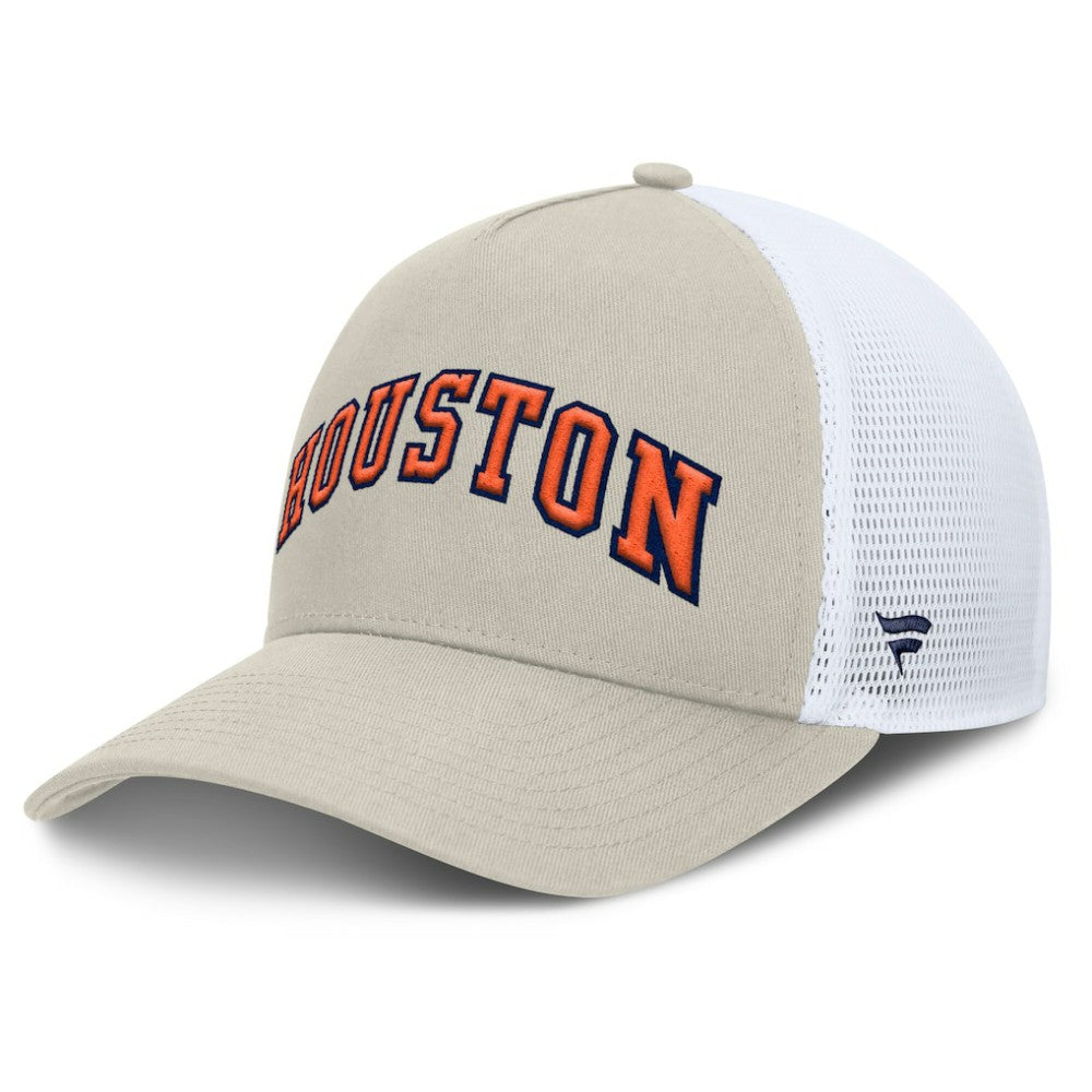 Houston Astros Fanatics Heritage Light Khaki A-Frame Adjustable Hat Outlet