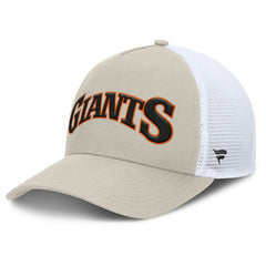 San Francisco Giants Fanatics Heritage Light Khaki A-Frame Adjustable Hat Sale