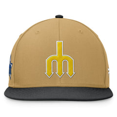 Seattle Mariners Fanatics Heritage Two-Tone Fitted Hat Outlet
