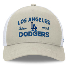 Los Angeles Dodgers Fanatics A-Frame Trucker Adjustable Hat Sale