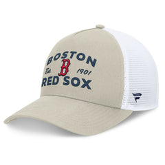 Boston Red Sox Fanatics A-Frame Trucker Adjustable Hat Discount