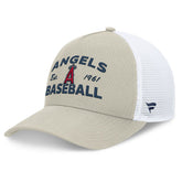Los Angeles Angels Fanatics A-Frame Trucker Adjustable Hat Sale