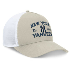 New York Yankees Fanatics A-Frame Trucker Adjustable Hat for sale
