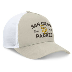 San Diego Padres Fanatics A-Frame Trucker Adjustable Hat Online