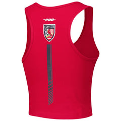 St. Louis Cardinals Pro Standard Women's Fast Lane Fitted Tri-Blend Cropped Tank Top Online
