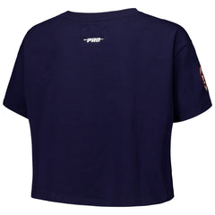 Houston Astros Pro Standard Women's Made To Play Boxy Cropped T-Shirt Discount