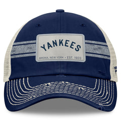 New York Yankees Fanatics Heritage Stripe Trucker Adjustable Hat Sale
