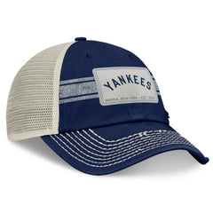 New York Yankees Fanatics Heritage Stripe Trucker Adjustable Hat Sale