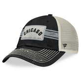 Chicago White Sox Fanatics Heritage Stripe Trucker Adjustable Hat Outlet