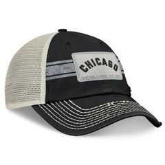 Chicago White Sox Fanatics Heritage Stripe Trucker Adjustable Hat Outlet