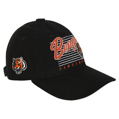 Cincinnati Bengals Youth Retro Wooly Adjustable Hat - Black - NFL