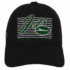 New York Jets Youth Retro Wooly Adjustable Hat - Black - NFL