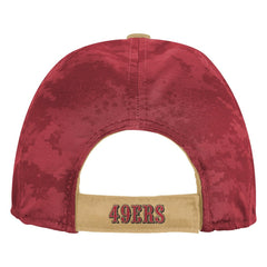 San Francisco 49ers Youth Combine Two-Tone Adjustable Hat - Gold/Scarlet - NFL