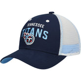 Tennessee Titans Youth Core Lockup Trucker Adjustable Hat - Navy - NFL