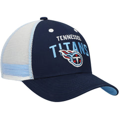 Tennessee Titans Youth Core Lockup Trucker Adjustable Hat - Navy - NFL