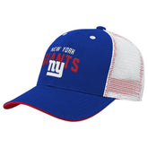 New York Giants Youth Core Lockup Trucker Adjustable Hat - Royal - NFL