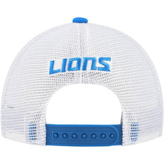 Detroit Lions Youth Core Lockup Trucker Adjustable Hat - Blue - NFL