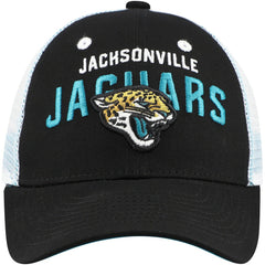 Jacksonville Jaguars Preschool Core Lockup Trucker Adjustable hat - Black - NFL