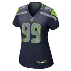 Leonard Williams Seattle Seahawks Women's Team Game Jersey - College College Navy - Nike