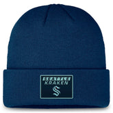 Seattle Kraken Fanatics Authentic Pro Cuffed Knit Hat - Deep Sea Blue | Fanatics discount