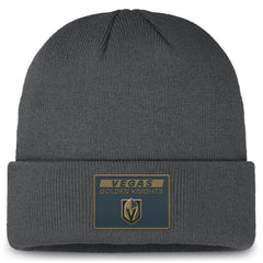 Vegas Golden Knights Fanatics Authentic Pro Cuffed Knit Hat - Gray | Fanatics online