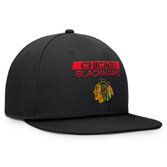 Chicago Blackhawks Fanatics Authentic Pro Prime Snapback Hat - Black | Fanatics Clearance
