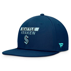 Seattle Kraken Fanatics Authentic Pro Prime Snapback Hat - Deep Sea Blue | Fanatics online