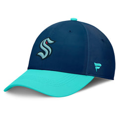 Seattle Kraken Fanatics Authentic Pro Rink Flex Hat - Deep Sea Blue/Light Blue | Fanatics on sale