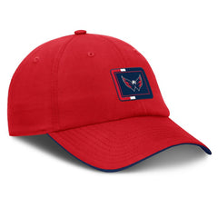 Washington Capitals Fanatics Authentic Pro Ripstop Adjustable Hat - Red/Navy | Fanatics Lifestyle
