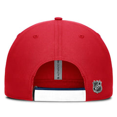 Washington Capitals Fanatics Authentic Pro Ripstop Adjustable Hat - Red/Navy | Fanatics Lifestyle