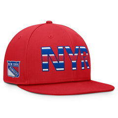 New York Rangers Fanatics Authentic Pro Team Rink Snapback Hat - Red | Fanatics discount