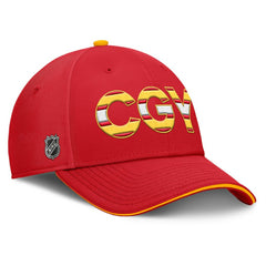 Calgary Flames Fanatics Authentic Pro Rink Team Code Flex Hat - Red/Gold | Fanatics discount