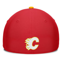 Calgary Flames Fanatics Authentic Pro Rink Team Code Flex Hat - Red/Gold | Fanatics discount