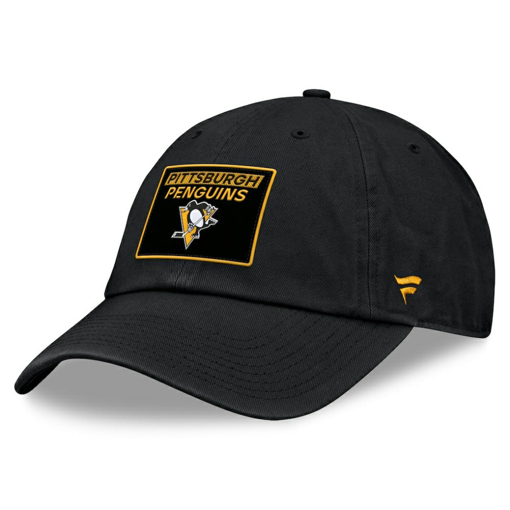 Pittsburgh Penguins Fanatics Women's Authentic Pro Rink Adjustable Hat - Black | Fanatics Lifestyle