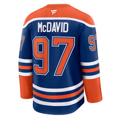 Connor McDavid Edmonton Oilers Fanatics Home Premium Jersey - Royal | Fanatics on sale