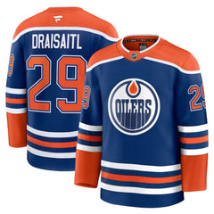Leon Draisaitl Edmonton Oilers Fanatics Home Premium Jersey - Royal | Fanatics discount