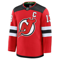 Nico Hischier New Jersey Devils Fanatics Home Premium Jersey - Red | Fanatics online