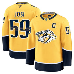 Roman Josi Nashville Predators Fanatics Home Premium Jersey - Yellow | Fanatics near me