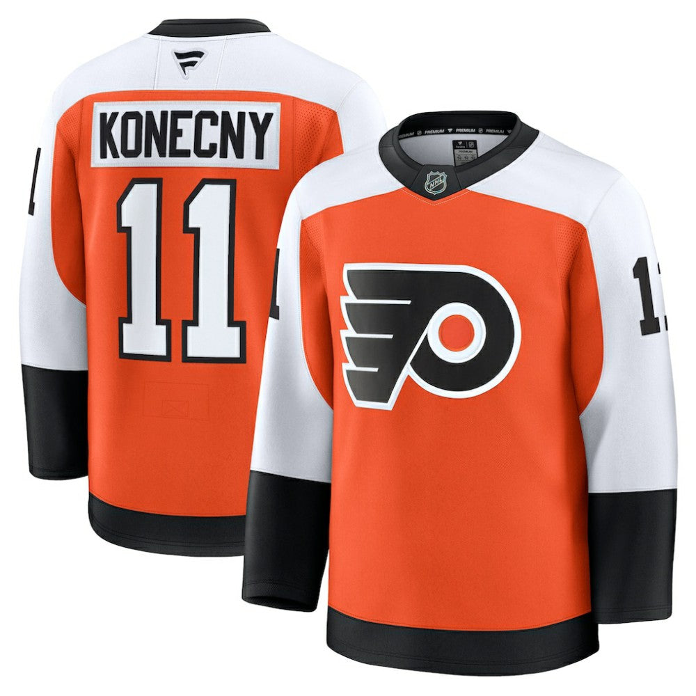 Travis Konecny Philadelphia Flyers Fanatics Home Premium Jersey - Burnt Orange | Fanatics online
