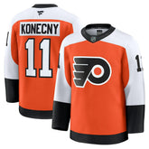 Travis Konecny Philadelphia Flyers Fanatics Home Premium Jersey - Burnt Orange | Fanatics online