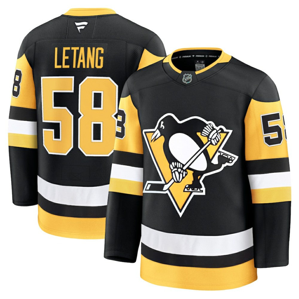 Kris Letang Pittsburgh Penguins Fanatics Home Premium Jersey - Black | Fanatics Clearance